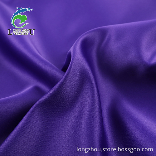 100D Wedding Satin Dull Satin Without Twist Fabric